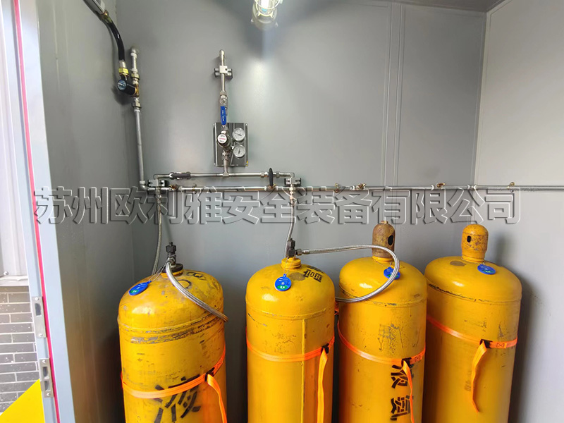 上海某电力公司气瓶存储间项目